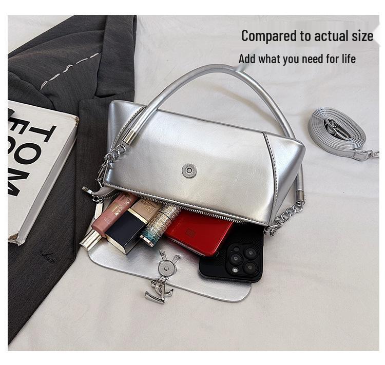 2025 Vielseitige Luxus-Baguette-Tasche: Hochwertige europäische & amerikanische Stil Schulter-/Crossbody-Tasche für Damen