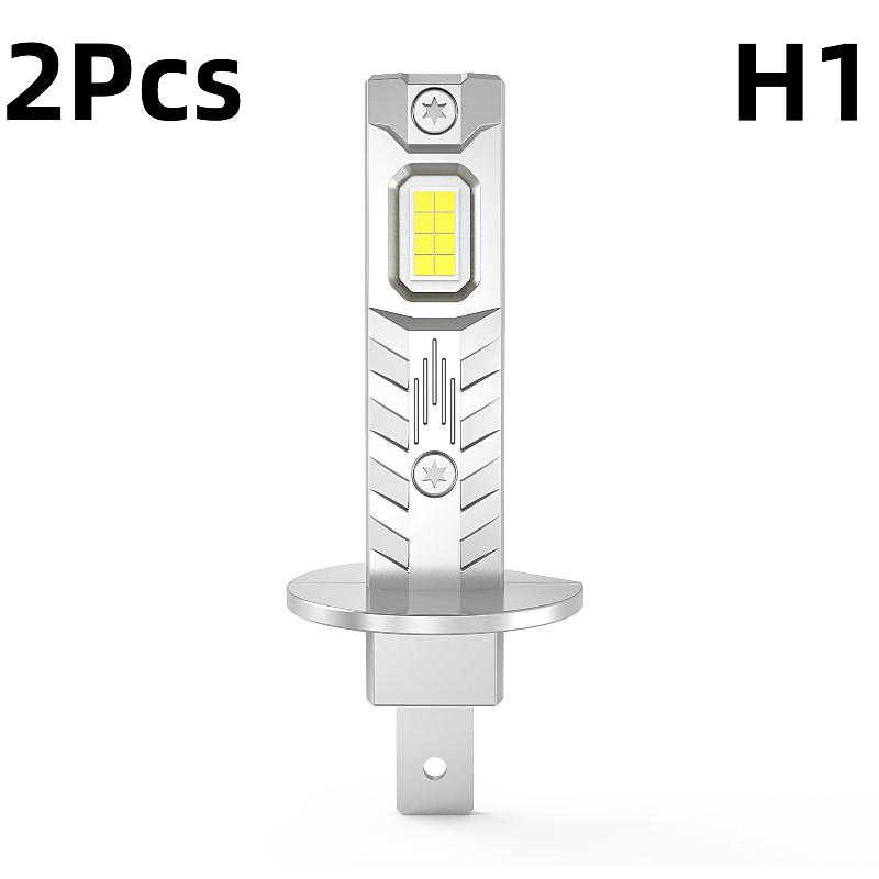 2Pcs H7 H4 H1 LED Lights For Car Headlight Bulb Mini Wireless Auto Lamp +800% Bright Spotlights Automobile Headlamp