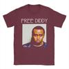 2026 FREE DIDDY Mens T Shirts  Vintage Tees Short Sleeve O Neck TShirts Cotton Unique Tops