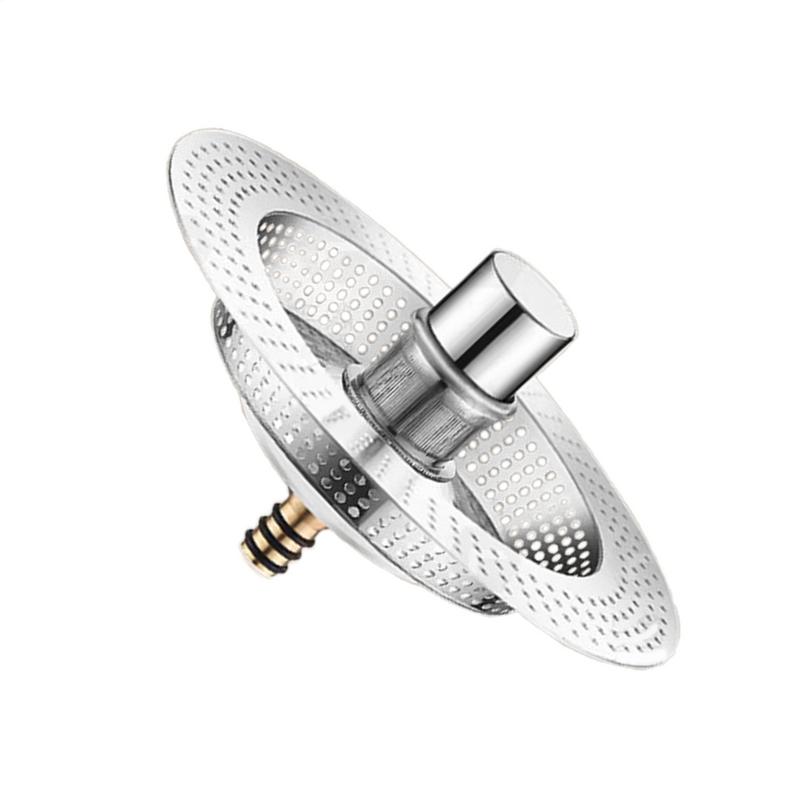 Stainless Steel Sink Drain Strainer Stainless Steel Kitchen Sink Stopper Wear-Resistant Basin Accessories Portable Draining United States