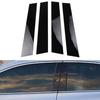 4Pcs Car Central Middle Column PC Window Trims Decoration B C Pillar Strip Car Good For VW Golf MK7 2013-2020