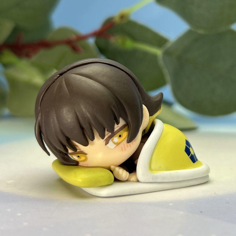 

Синий замок, стиль сна, Исаги Йоичи Бачира, Мегуру Чигири Хима, Итоши Рин и Наги Сейширо, фигурка, украшение в подарок Blue Prison Sleep Series [Height about 5cm]