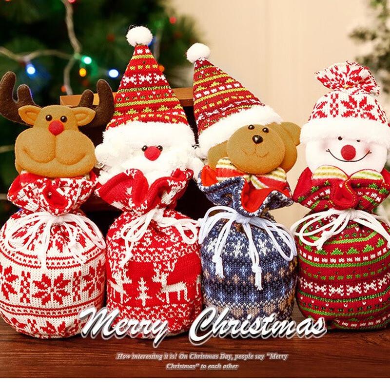 

Champson Christmas Knitted Gift Bags (Set of 4)