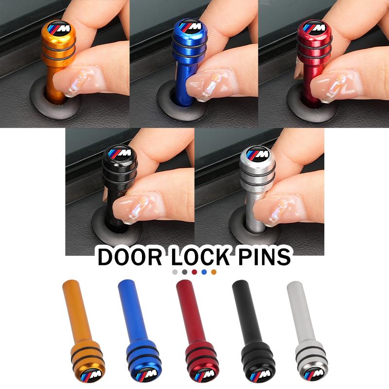 Car Universal Door Lock Knob Pull Pins Auto Security Accessories For BMW G30 G20 M3 M5 E91 E92 E93 E36 E70 X3 X4 X5 X1 E39 F30