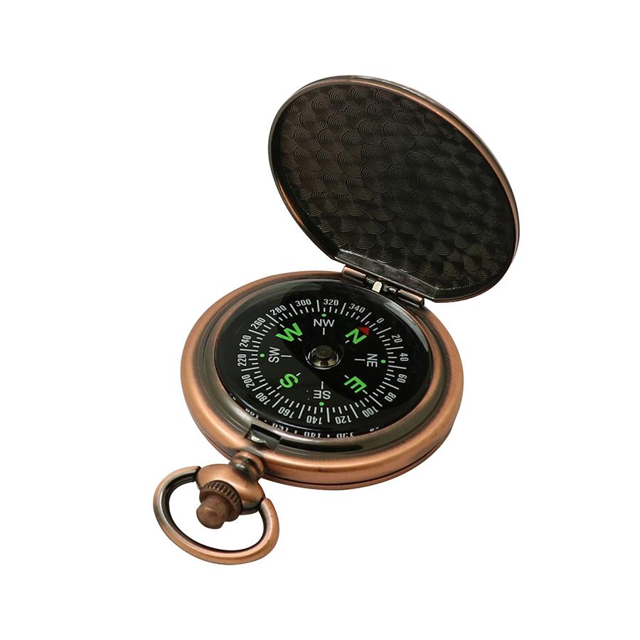 Classic Retro Compass Flip Pocket Watch Compass Suitable For Hiking, Camping, Driving, Rowing, Gift Collection