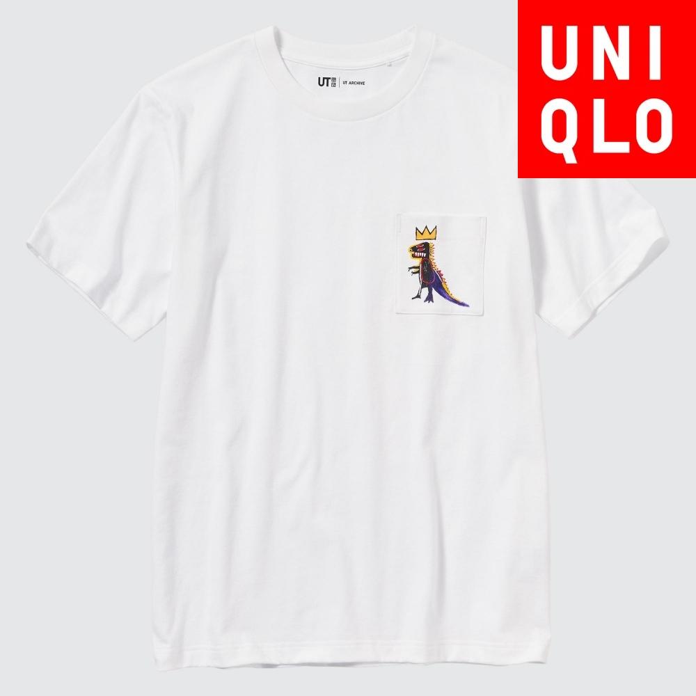 

Uniqlo Ny Pop Art Archive UT Graphic T ShorT Sleeve BasquiaT 00 WHITE/Men XS