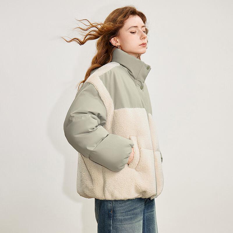 Chuyu Women's 2025 Winter Three-Proof Oxford Fabric Fluffy Lightweight Down Jacket