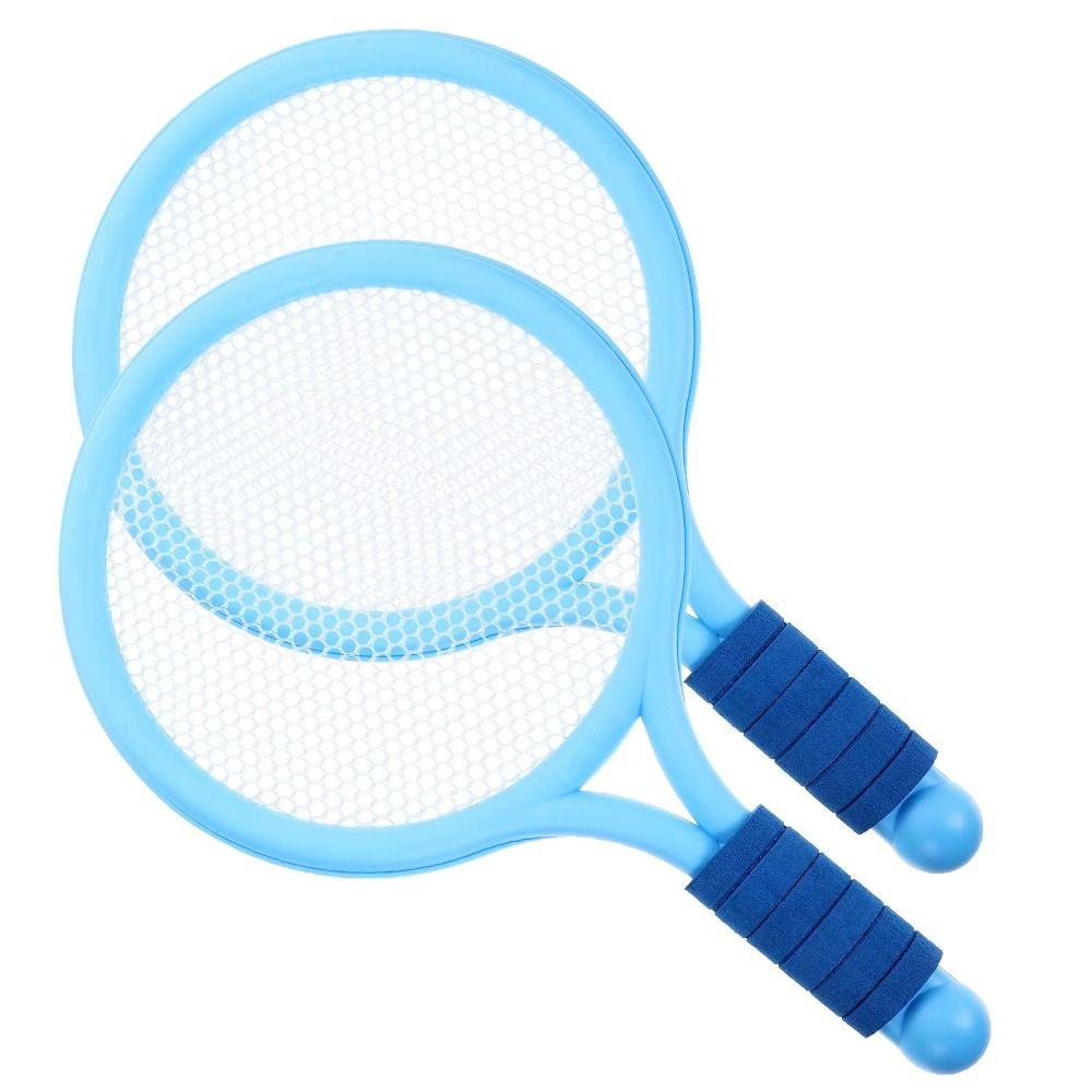 Portable Badminton Rackets Set Comfortable Handle Tennis Racquet Set Tennis Play Set  Outdoor