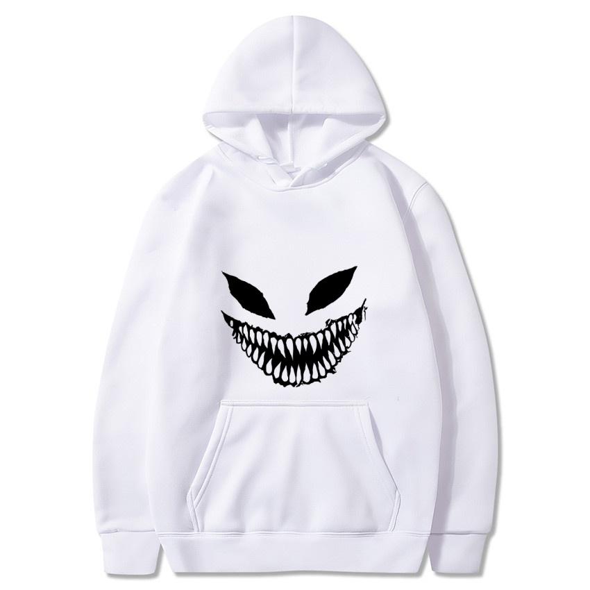 2025 Autumn/Winter Pain Venom Mask Printed Hoodie Academy Classic Hoodie Daily Fashion Casual Long Sleeve Warm Hoodie