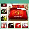 Stylish Bedding Set With Soccer Club Digital Print And European Champions League Design