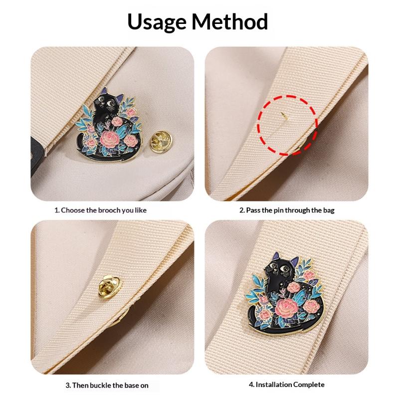 Colorful Bird Parrot Brooch Pin Polished Metal Lapel Badge Unique Decor for Coat Backpack Gift for Kids Bird Enthusiasts