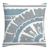 Federa cuscino geometrica lino blu lago bianco fodera cuscino divano decorazione casa può essere personalizzata per te 40x40 45x45 50x50 60x60