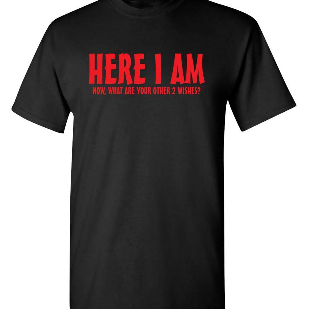 Sarcastic Amp 39 Here I Am T Shirt Funny Novelty Vintage Washed Homme Comfortable Streetwear Fashion Soft Designer Clothes