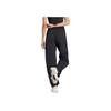 adidas Seria Lifestyle Sportowy Casualowa Moda Proste Luźne Dzianinowe Spodnie Sportowe Damskie Spodnie Dół Czarny JF3415