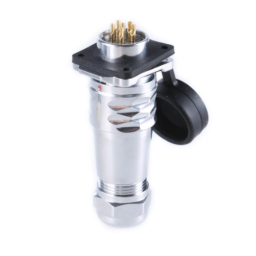 SF2010 Metal Aviation Connector SF2010 Plug SF2013 Socket Set Waterproof 2 To 12Pin Adapter for Photography Equipments