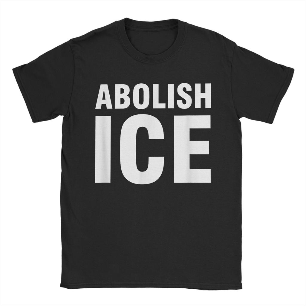 Abolish ICE T Shirt Summer Cotton T Shirts For Unisexs Harajuku Pattern Tshirt Short Sleeve Y2K Funny Top Tees
