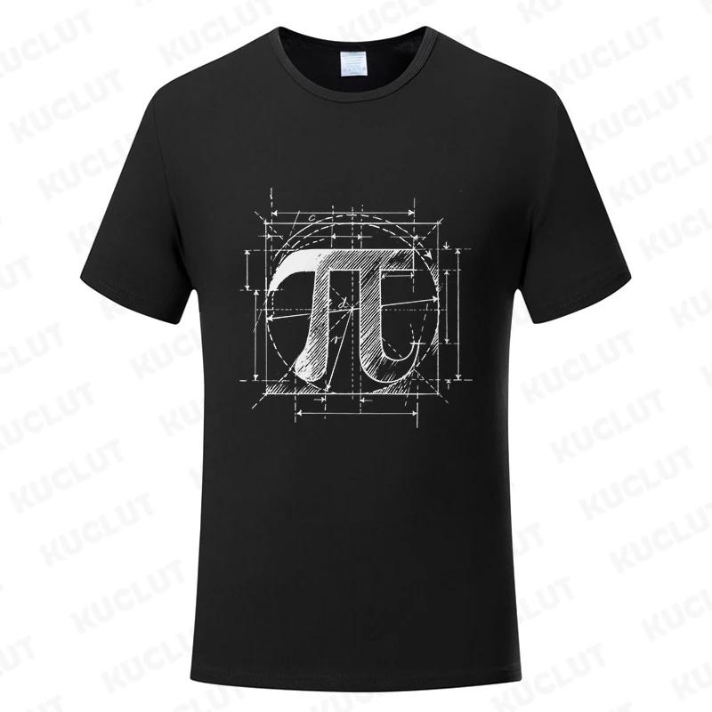Summer Symbol Print Men's T-shirts Fashion Clothing Science Math T-shirts Outdoor Casual Clothing T-shirt Women Tees Tops