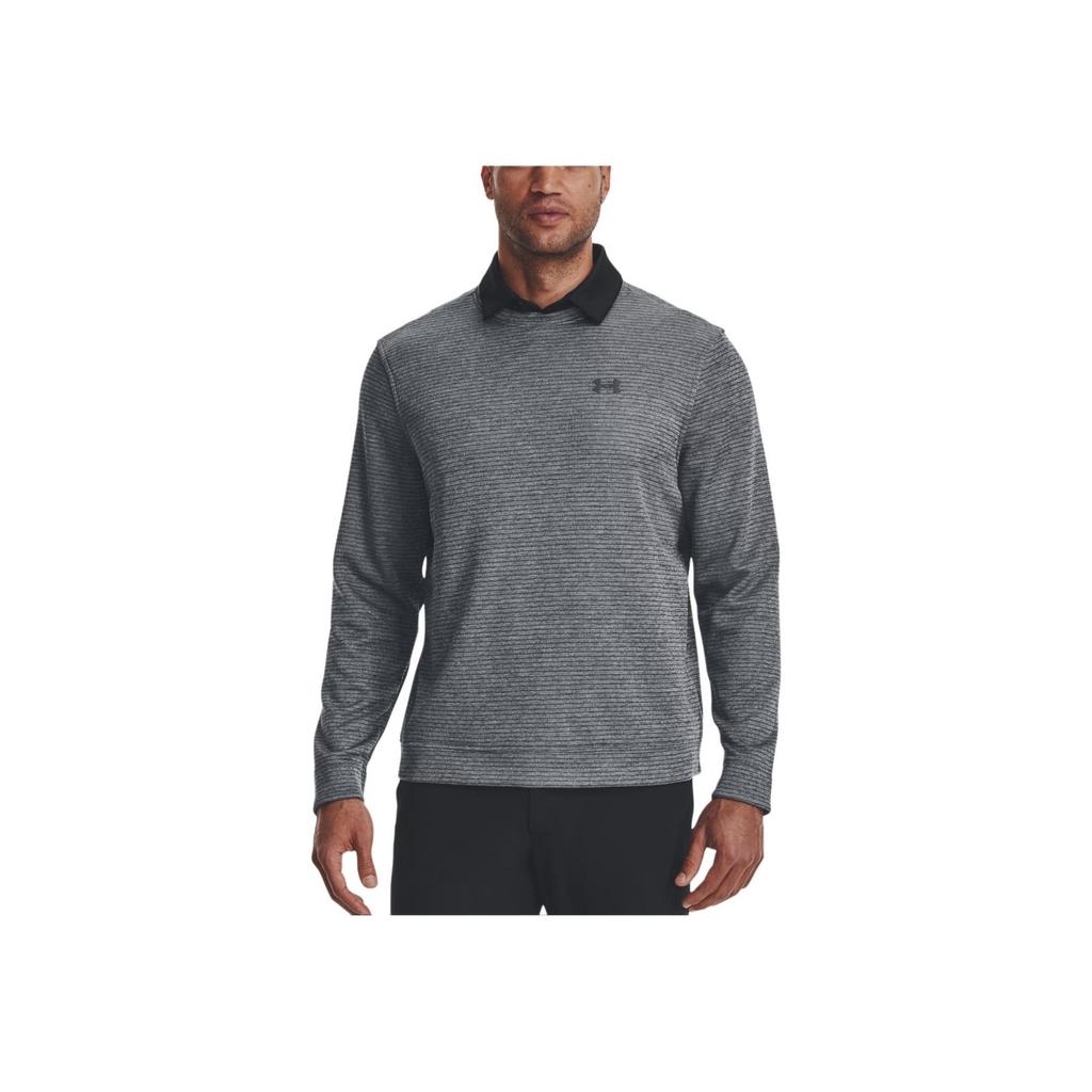 Under Armour Storm SweaterFleece Crew Neck Long Sleeve Sweatshirt Men Tops Grey 1373675-012