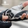 ROCKBROS Guanti da Bici Mezza Dita MTB Strada Primavera Estate Traspiranti Corti Guanti da Bicicletta Uomo Donna Imbottiti in Gel Guanti da Ciclismo