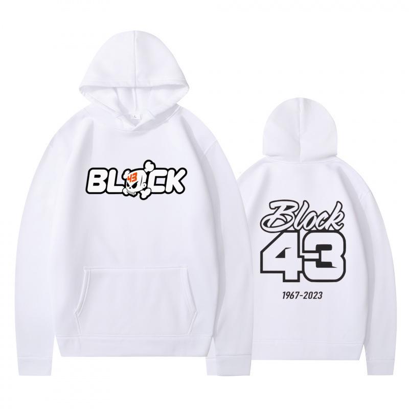 Ken Block Retro Aesthetic Cartoon Hoodie - Double-Sided Print Unisex Sweatshirt