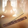Natural Wooden Incense Stick Holder Ash Catcher Burner Incense Stand Rack Incense Base Aromatherapy Plate Home Decoration