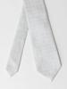 United Arrows Green Label Relaxing GLR Silk Formal 8.0cm Geometric Tie 31346994766 0700 SILVER(07) FREE