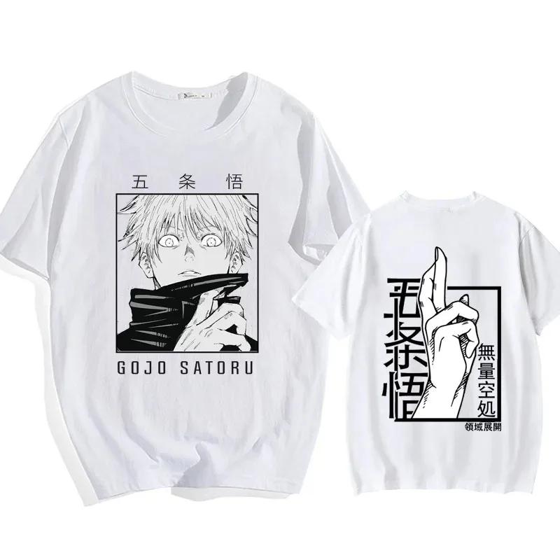 2024 vara anime jujutsu kaisen fushiguro toji grafic tricou bărbați femei moda supradimensionate tricouri masculin manga moda tricou top