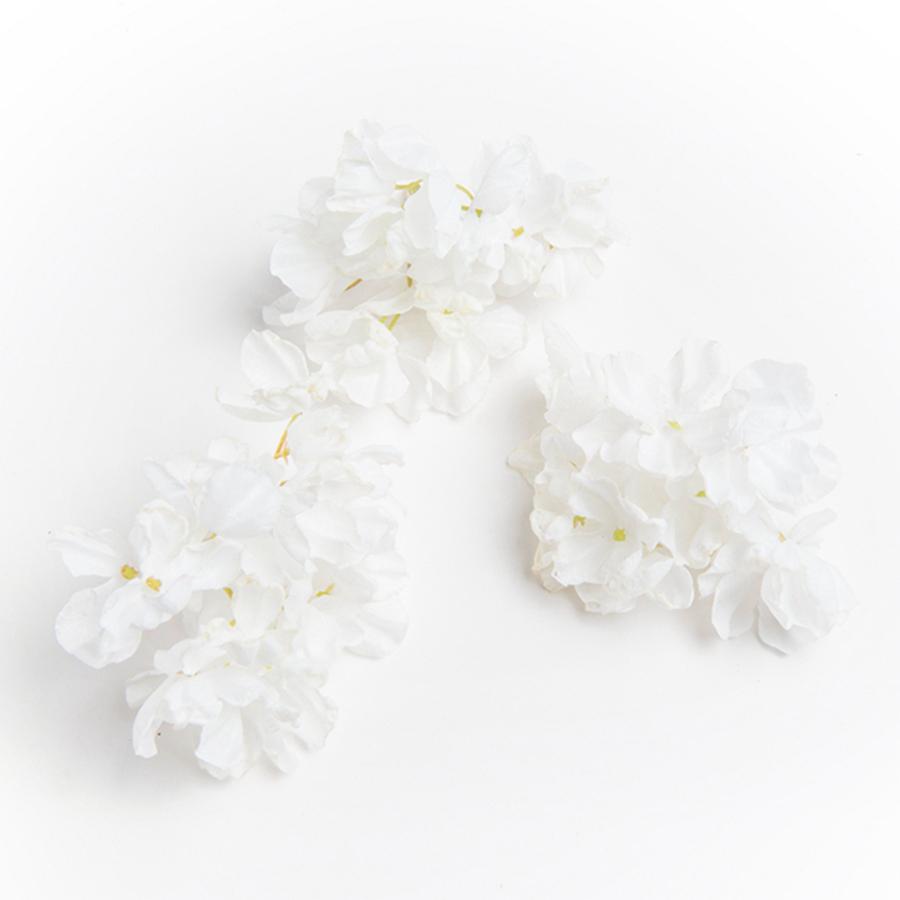 Artificial Flower Silk Hydrangea Wedding Bridal Bouquet Wreath Diy Gift Arrangement Home Vase Table Garden Scene Decoration Wall