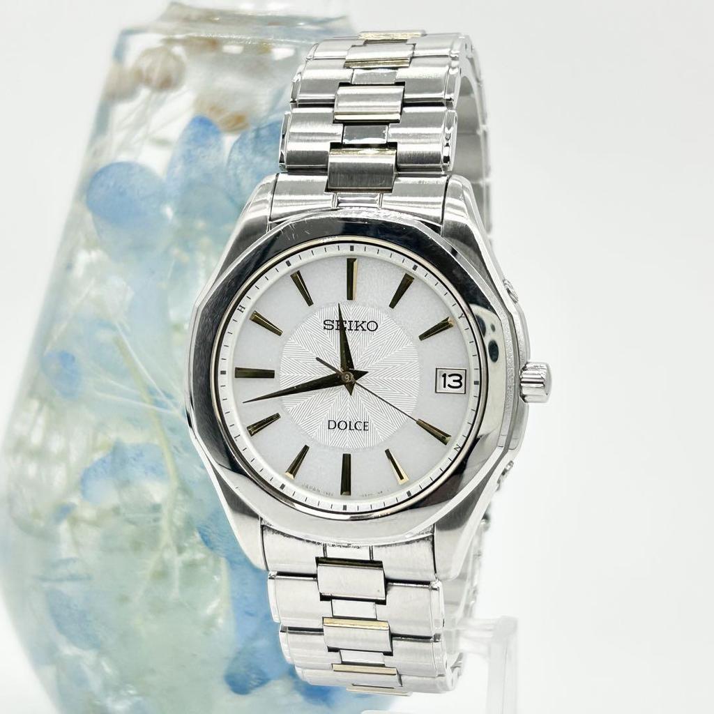 [USED] SEIKO DOLCE SOLAR solar radio-controlled watch
