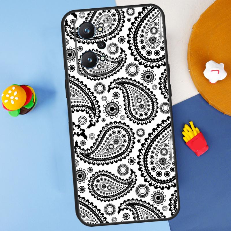 

Bandana Seamless Pattern For Realme 11 10 12 13 14 Pro Plus GT 5 6 6T GT7 Pro C61 C53 C51 C21Y C25S C55 C67 C75 Case Realme C35