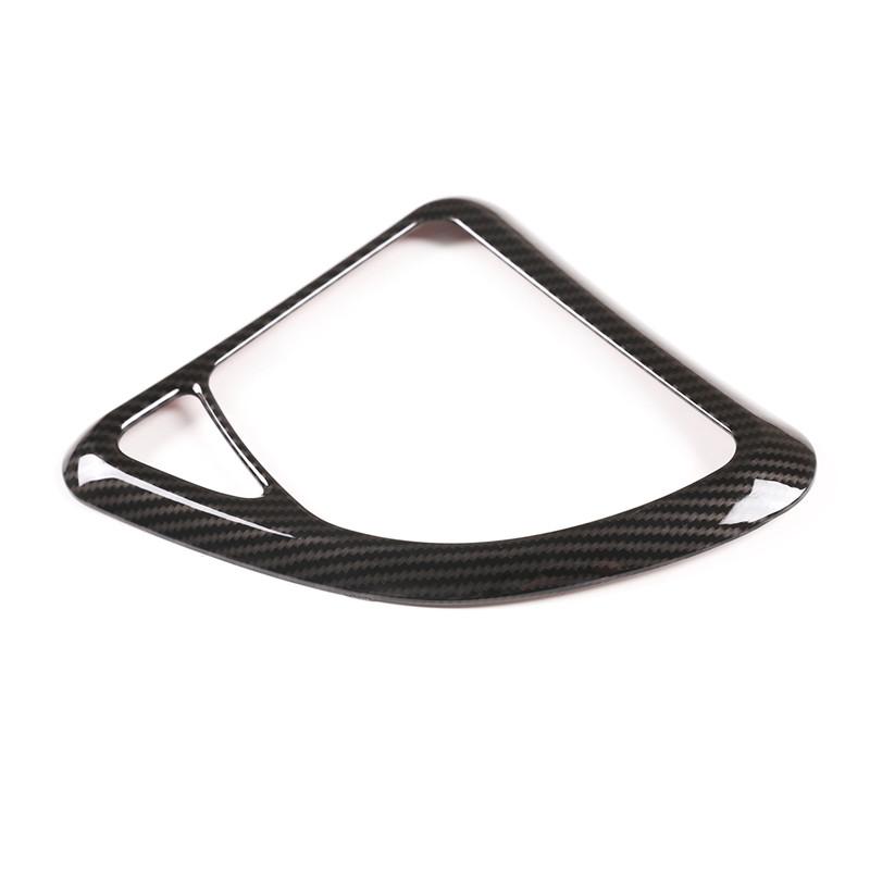 Carbon-Stil Auto Mittelkonsole Schalthebel Rahmen Aufkleber Passend Für BMW 1er E81 E82 E87 2007-2011 Auto