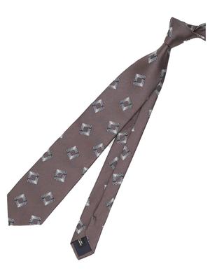 Takakyu Made in Japan Seide Normale Einheitsgröße 100% Krawatte, 8,0 cm breit, Braun, 110305173305433,