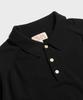 Ledeutoneido Retro Knitted Polo Shirt Black