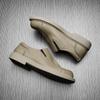 Platinum Wei Soft-Soled Leather Men'S Shoes One-Pedal Casual Leather Shoes Fashion Trend Breathable Low-Top Shoes