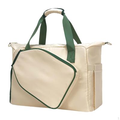 Pickleball Bag Paddle Carrying with Shoes Compartment Gym Shoulder