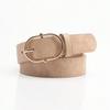 Women's Belt Pin Buckle Soft and Comfortable Jeans Belt Girls Clothing Belt