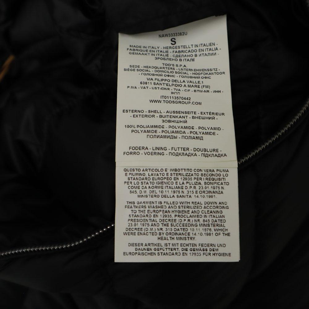 Unused Fay Made In Italy Down Jacket S Charcoal Black Men's Used