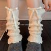 Lolita Socks High Elastic Knee High Leg Sleeves Plush Leg Warmers Skin-Friendly Long Calf Warmers For Daily Wear Fashion Dance