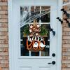1pc Halloween Ghost Pumpkin Door Hanging Sign - Festive Welcome Decoration For Home, Office, And Garden - Perfect Housewarming