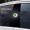 For Skoda Rapid Octavia Yeti Kodiaq Karoq Fabia Superb ZB36 VRS KAMIQ Scala Citigo Car B-pillar Decals Center Column Protective Film