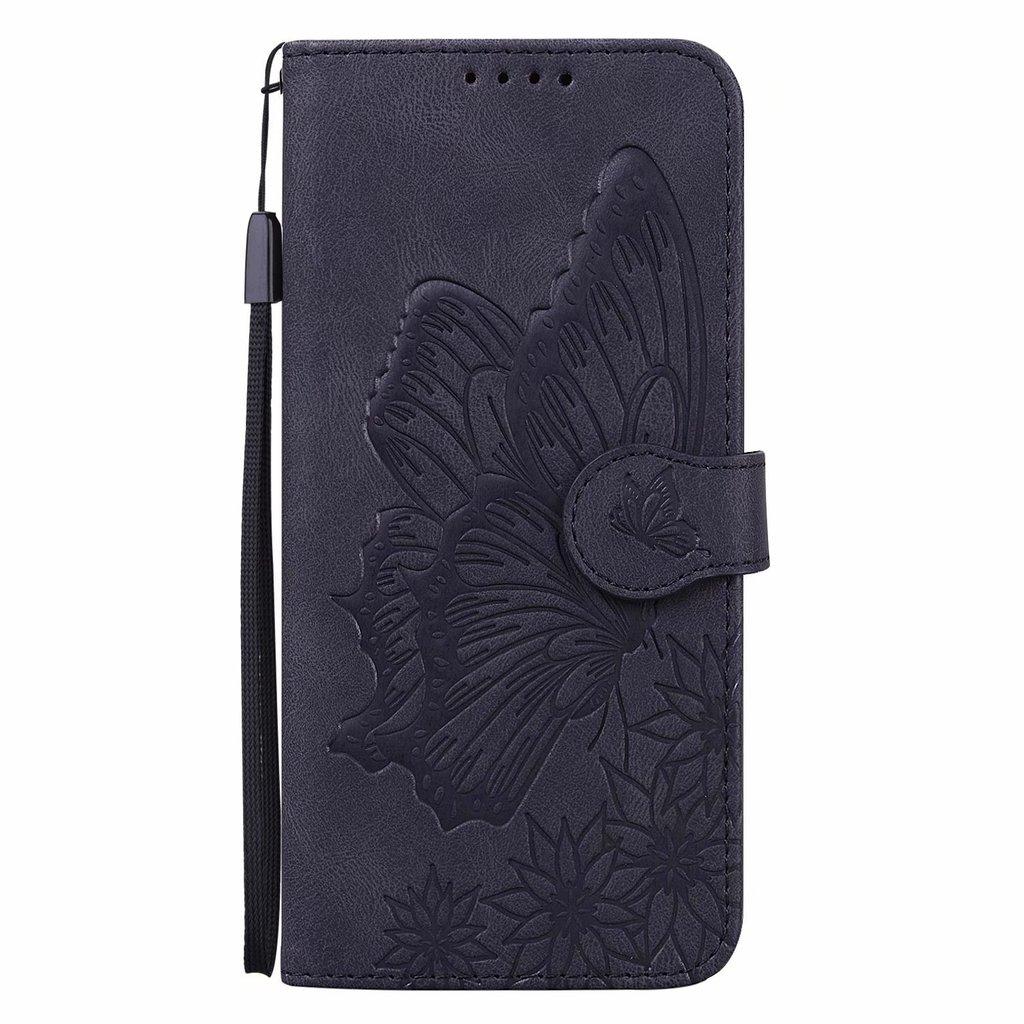 For Samsung Galaxy A20e Leather Flip Cover With Geometric Design чёрный