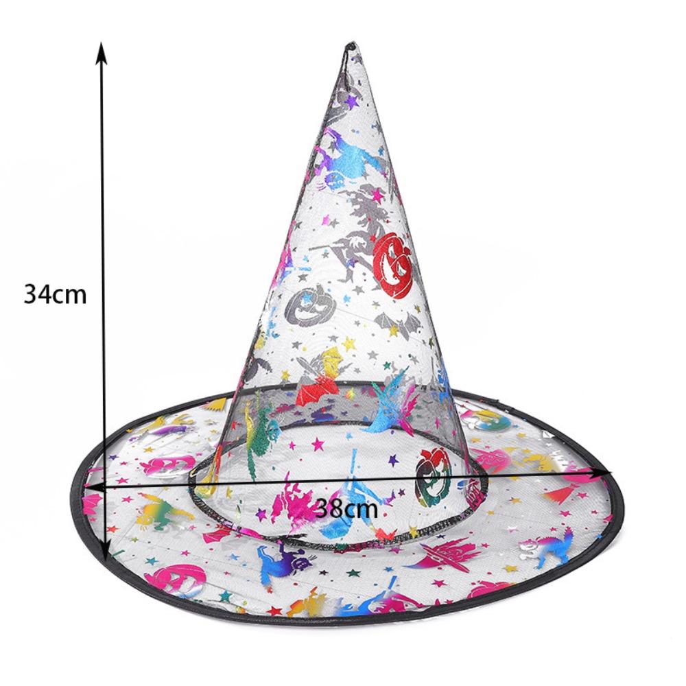 Parties Dress Up Halloween Ball Hat Gauze Headwear Hot Sale Funny Costume Cap  Gift