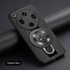 For OPPO Find X9 Ultra Wireless Charging Magnetic Ring Holder Phone Case For Find X9Ultra Soft Frame PU Leather Shockproof Cover