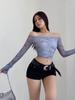 Y2k Schwarz Sexy Gothic Denim Shorts Frauen Dünne High Street Low Waist Sommer Streetwear Chic Punk Style Fashion Damen