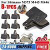 1-8Set MTB Fahrrad Bremsbeläge Harz Scheibenbremsbelag für SHIMANO M375 M445 M446 Öl Scheibenbremsbeläge MTB Bremsbeläge Fahrradteile