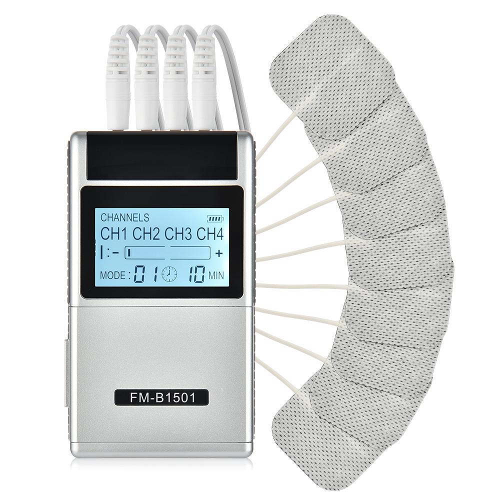 Tens Muscle Stimulator 15 Mode Electric Acupuncture Body Massager Meridian Physiotherapy Pulse Massager for Muscle Pain Relief