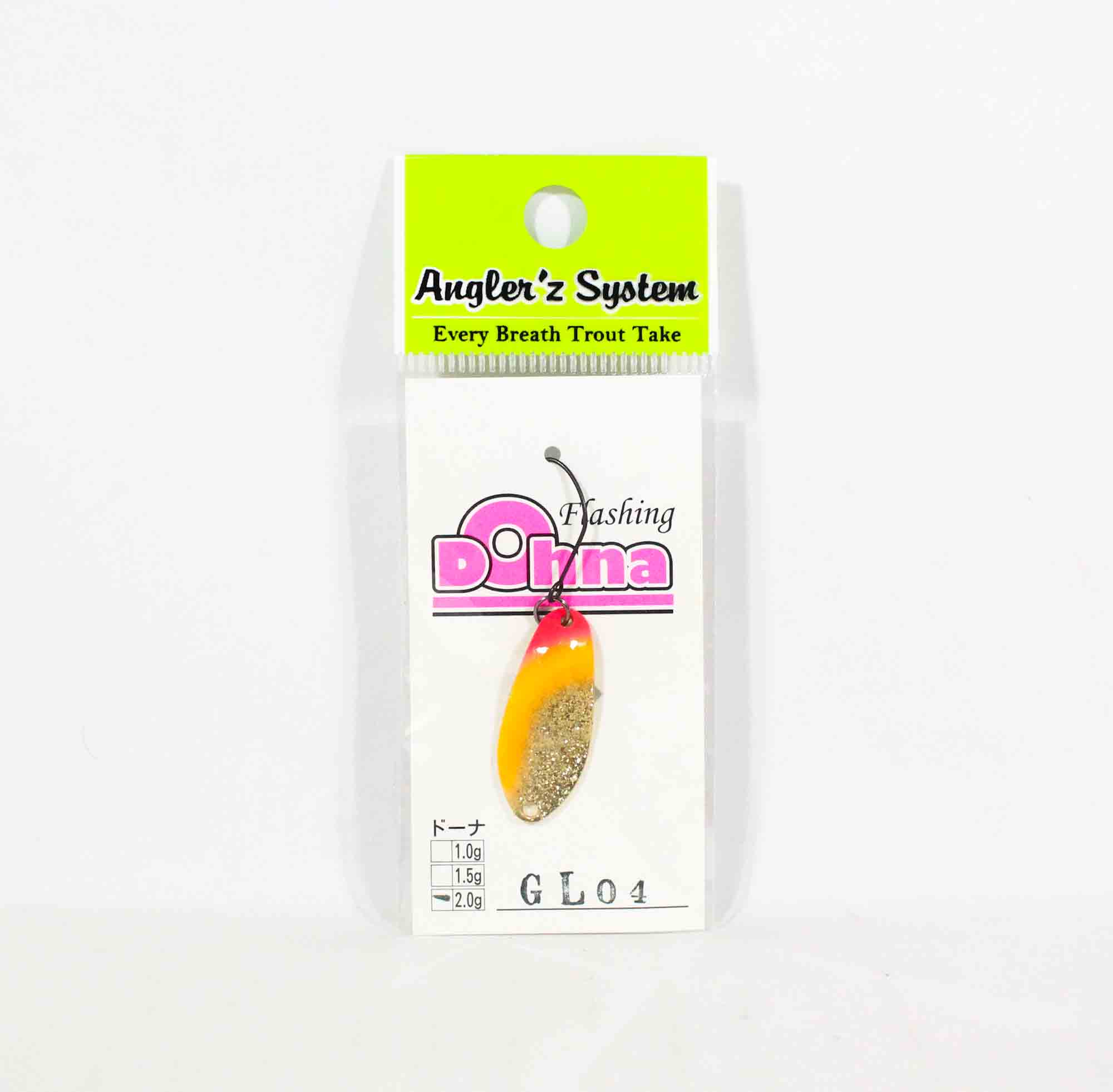 

Anglers System Antem Dohna 2,0 грамма Тонущая приманка для блесны GL04 (6451)