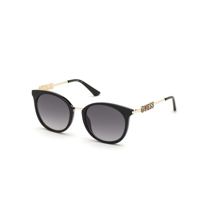 Lunettes de Soleil Guess GU7645 52/20/140 Shiny black Front injected WOMAN GU7645