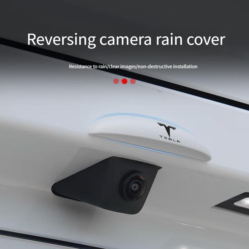 SGD4 Tesla car rear view camera rain cover Car rear view reversing camera rain cover Waterproof and rain protector Auto accessories