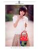 2025 Cute Candy Color Women's Handbag - Japanese-Inspired Casual Mushroom Design